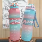 Botella Eserilado de Agua Degradado Ricuritas de Marieu