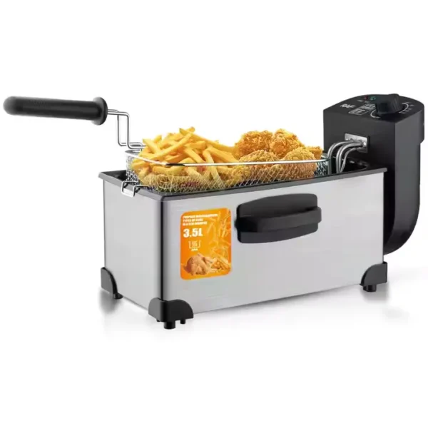 Freidora Electrica Papas Fritas RAF 3.5L 2000W Ricuritas De Marieu