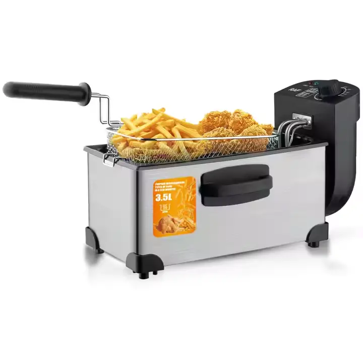 Freidora Electrica Papas Fritas RAF 3.5L 2000W Ricuritas De Marieu
