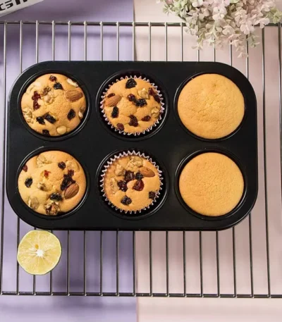 Molde Hornear Muffins Cupcakes Galletas Pasteleria Ricuritas De Marieu