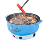 Olla Electrica Azul Multifunción Sopa Freir Ricuritas De Marieu