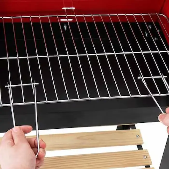 Rejilla Parrilla con Mesa Ajustable para Exteriores o Aire Libre Ricuritas De Marieu