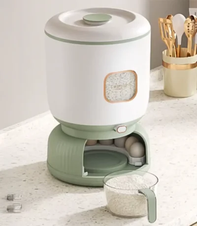 Dispensador Arroz Automatico 10kg 10Litros Ricuritas De Marieu