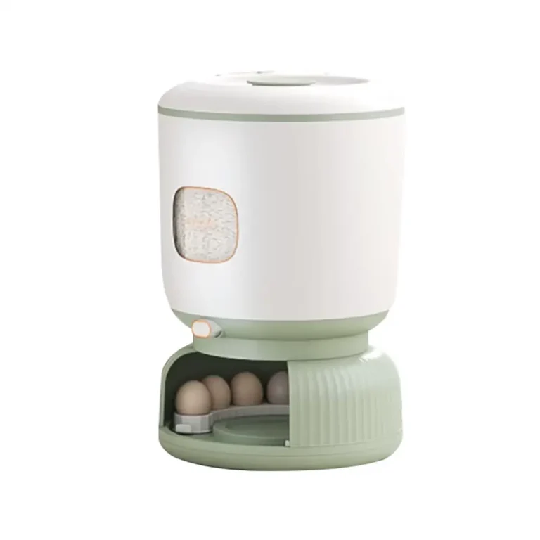 Dispensador De Menestra, Arroz y Huevo Automatico Sellado Antihumedad Giratorio Ricuritas De Marieu