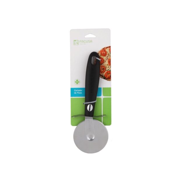 Cortador De Pizza Elegant M/P Ne Blister - Facusa