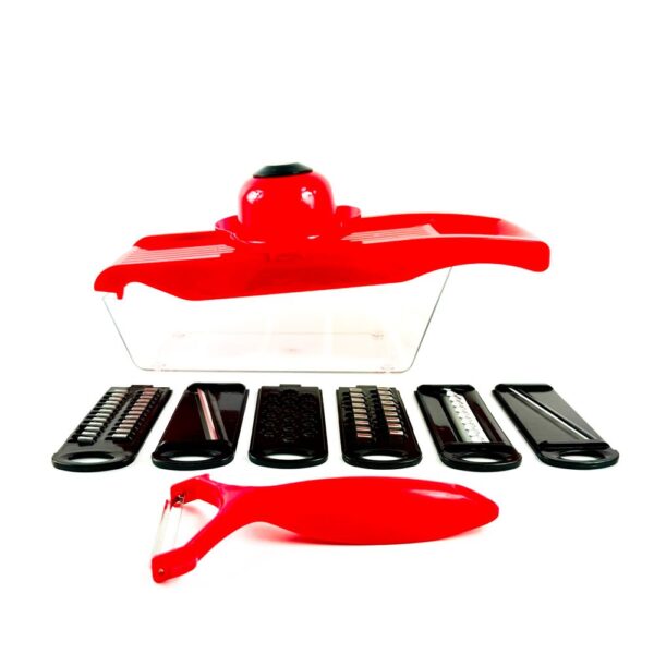 Set Cortador De Verduras Multifuncional (6 Cuchillas) Bdg8983