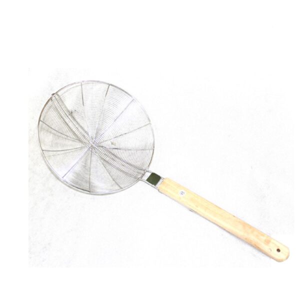 Espumadera Refor. Para Chifa 30Cm M/Mad. - Ichimatsu