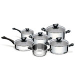 Jgo Ollas T/Vidrio X 11Pz Solar (1 Set Completo)