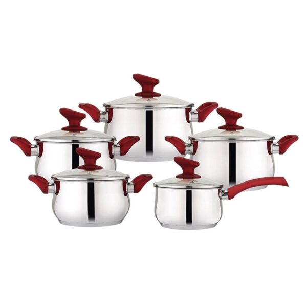 Set Flamenco X10Pz(Cace16-Olla18/20/22/24 T/V) - Facusa
