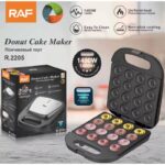 Máquina De 16 Mini Donitas Raf R.2205 De 1400W