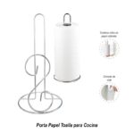 Porta Papel Toalla De Acero Inoxidable