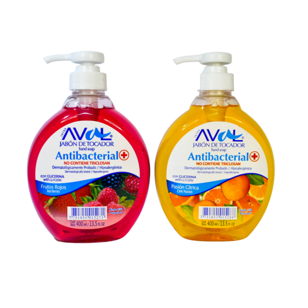 Jabón Liquido Antibacterial De 400Ml