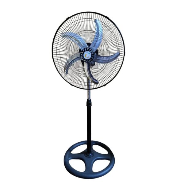 Ventilador Pedestal 5 Aspas Acero 18″