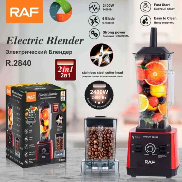 Licuadora Raf Modelo R.2840 2400W