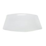 Fuente Loza 14" Rectang.Blco