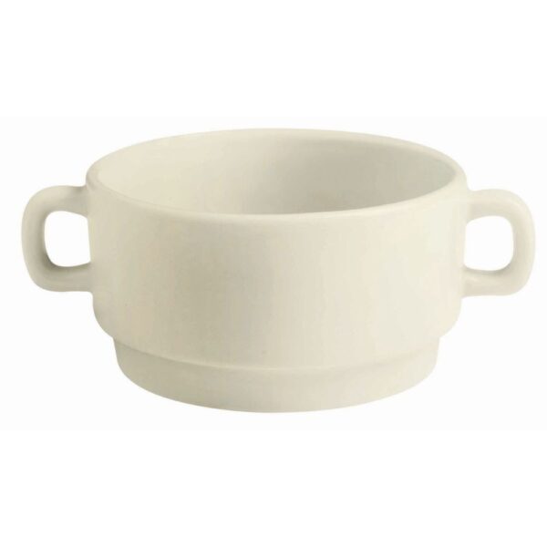 Taza Consome C/Asas 300Cc Americ.Blco - Vajillas Corona