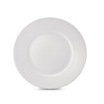 Plato Tendido Loza 6"Blanco