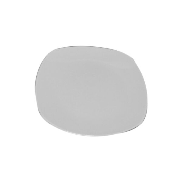 Plato Tendido Loza Cuad.6"Blco