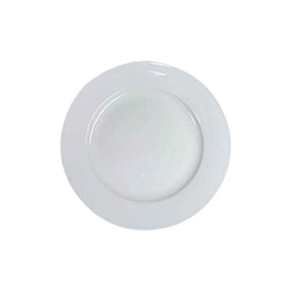 Plato Tendido Loza 7.5" Blanco Hotelero Uysa