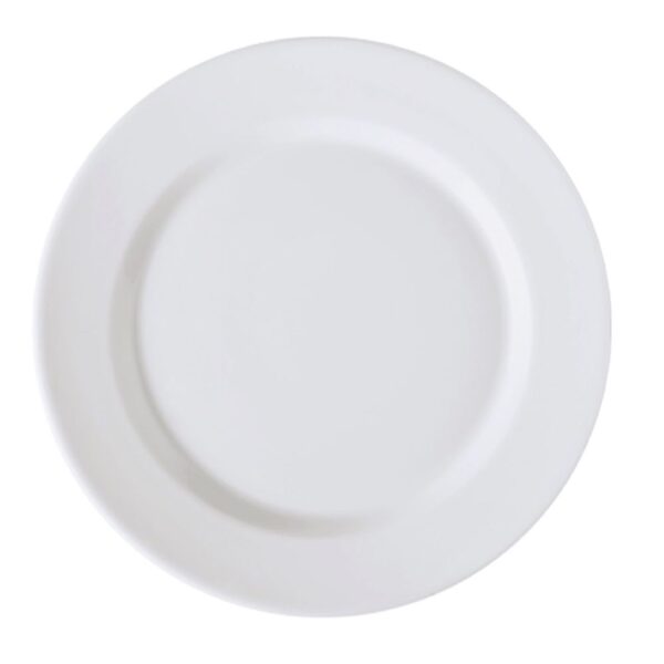 Plato Postre 16.4 Cm Elegance Blco - Vajillas Corona