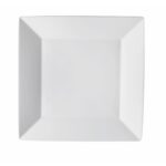 Plato Postre 23.2 X 23.2 Cm Cuadr.Zen Blco - Vajillas Corona