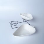 Set De 2 Platitos Forma Pera 14*9.5*3.5 Cm C/Rack