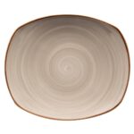 Plato Pando 29.6 Cm Artisan Gris - Vajillas Corona