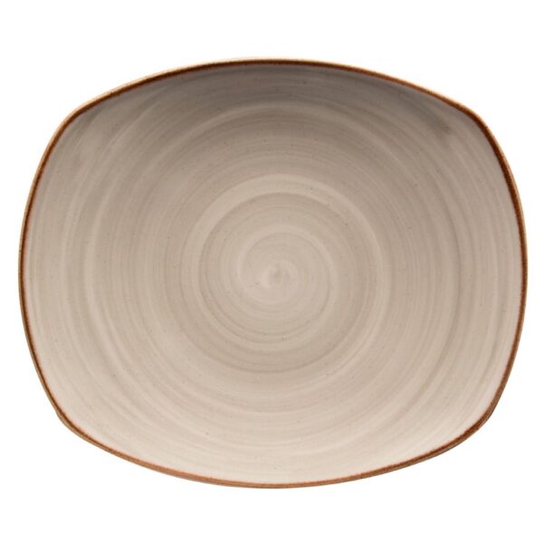 Plato Pando 29.6 Cm Artisan Gris - Vajillas Corona