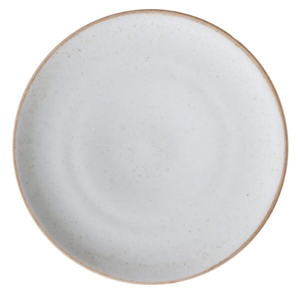 Plato Pando Coupe 23.6 Cm Artisan Beige - Vajillas Corona