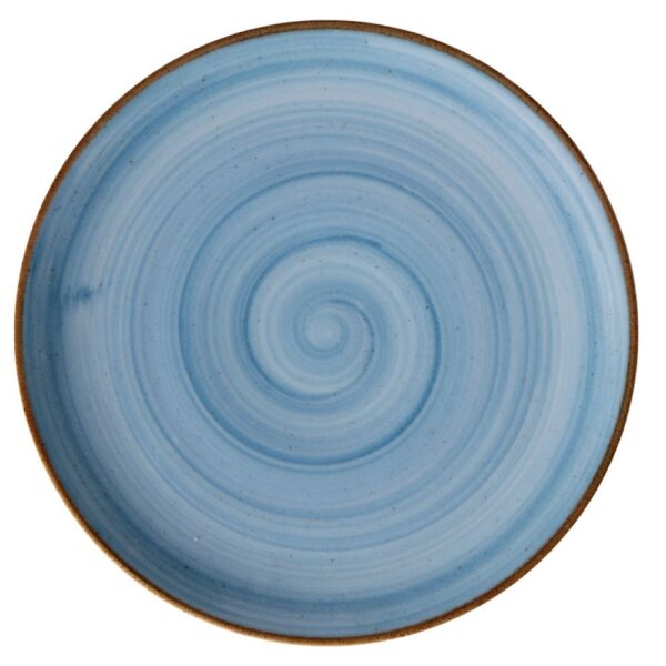 Plato Pando Coupe 23.6 Cm Artisan Mar - Vajillas Corona