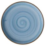 Plato Tendido Coupe 17.7 Cm Artisan Azul - Vajillas Corona