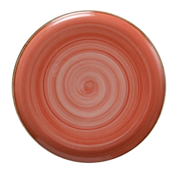 Plato Pando Coupe 28.4 Cm Artisan Salmon - Vajillas Corona