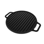 Plancha Asadora Redonda Reversible Precurada 32 cm