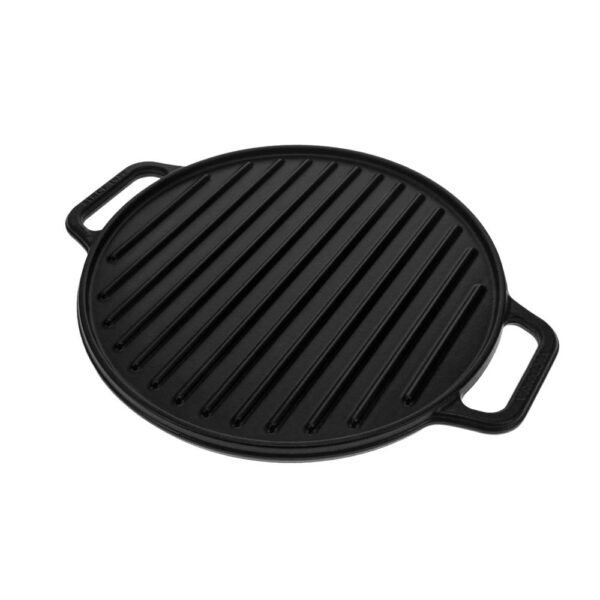 Plancha Asadora Redonda Reversible Precurada 32 cm
