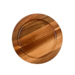Base Madera Red Plato 20 cm Acacia (8")