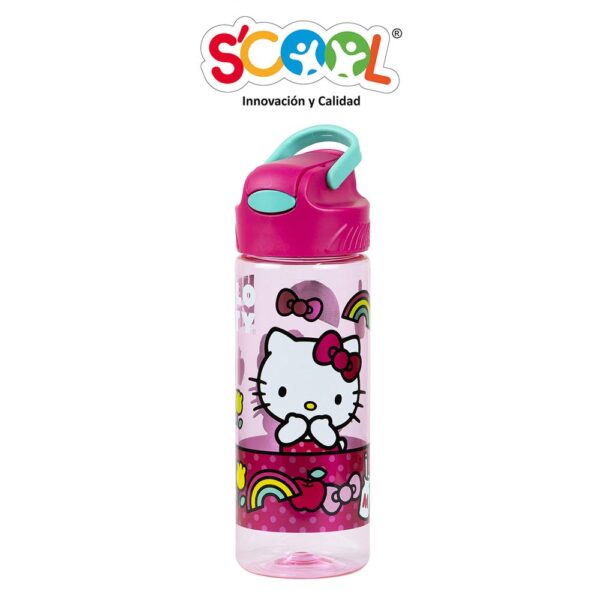 Bot. Pc Push 600 ml Hello Kitty