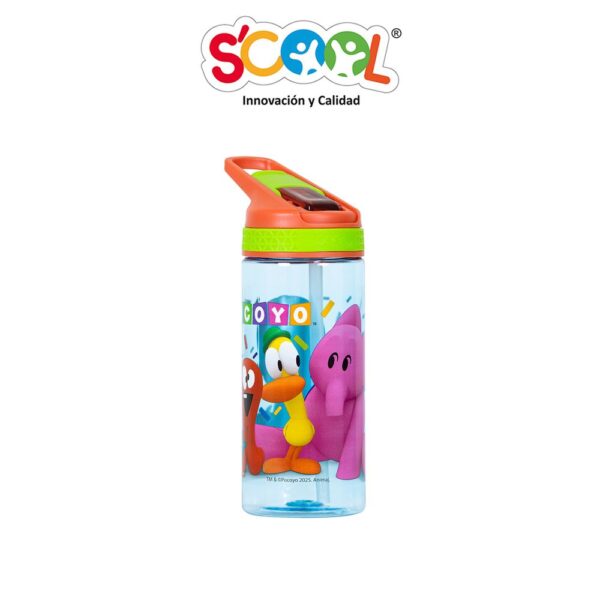 Bot. Pc c/Caña 450 ml Pocoyo Niño