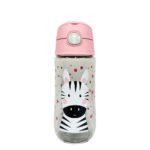 Botella Hidratante Para Niños Zebra 470Ml