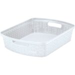 Canasta Shia Baja Blanco Nieve - Rimax