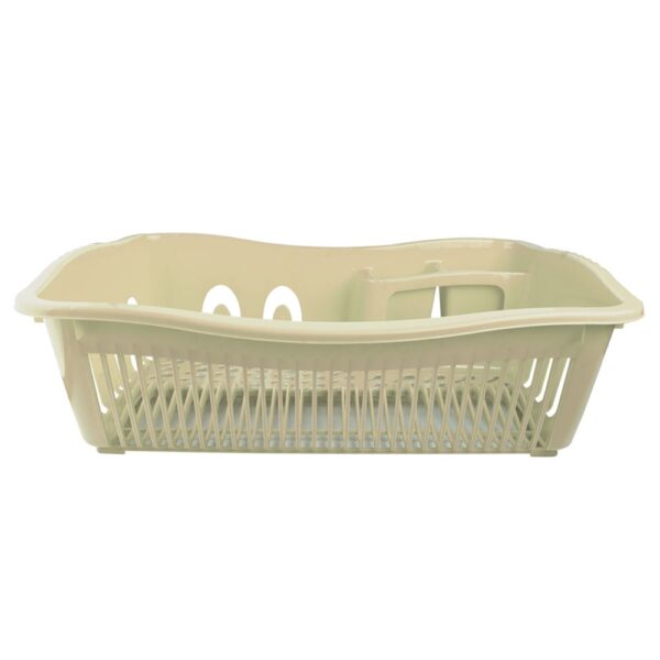 Escurrid.Plato C/Base Jumbo Crema (8034) Basa