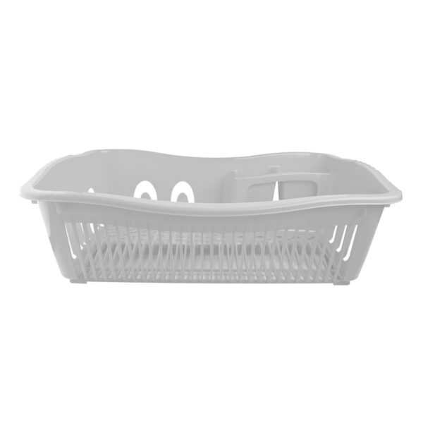 Escurrid.Plato C/Base Jumbo Blanco (8034) Basa