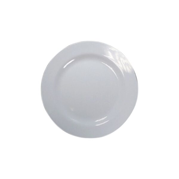 Plato Tendido Melamine 6" Blanco - Ichimatsu