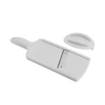 Blister Chiflero Blanco C/Cuch. Inox - Facusa (1 Par)