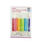 Set De 9 Palillos Para Decorar Fondant - Ichimatsu