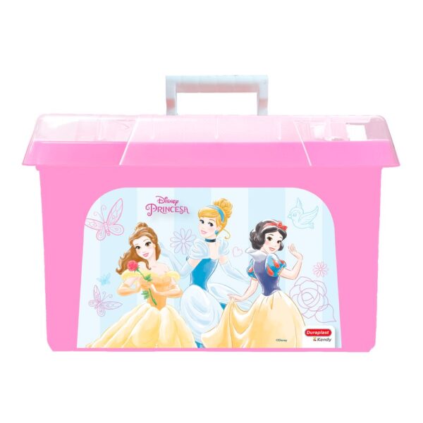 Caja Optimus N°2 Alta - 13Lt Princesas  Duraplast