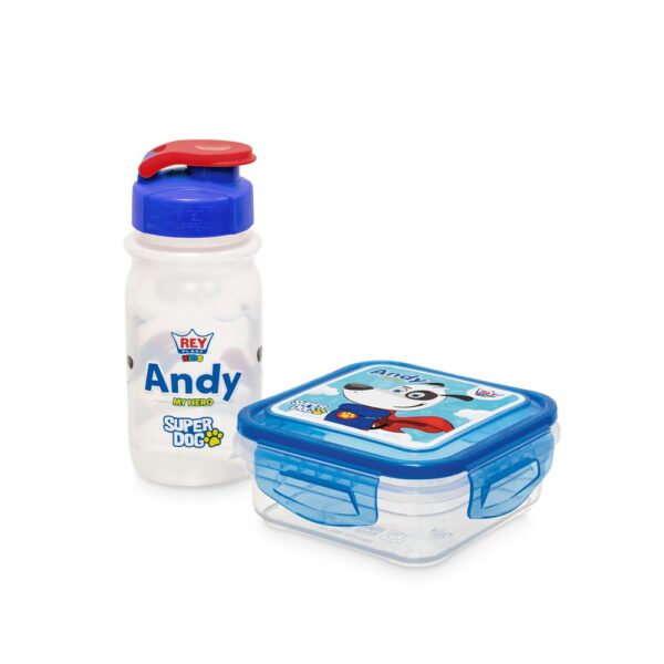 Set Escolar Decco Andy (Taper Decco 500 Niño+Bbtod Kids 400 Niño) (Color Surtido)