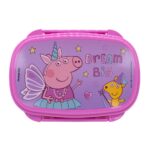 Tupper Pp 600Ml Con Cubiertos Peppa Pig Niña