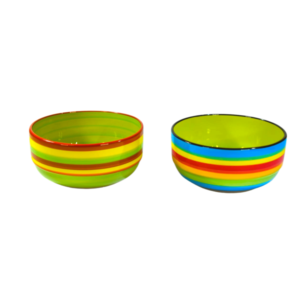 Bowl De Ceramica Colorido