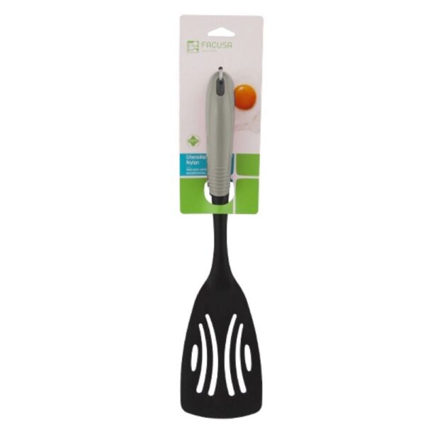 Blister Utensilios Espatula Nylon M/Bl Humo - Facusa