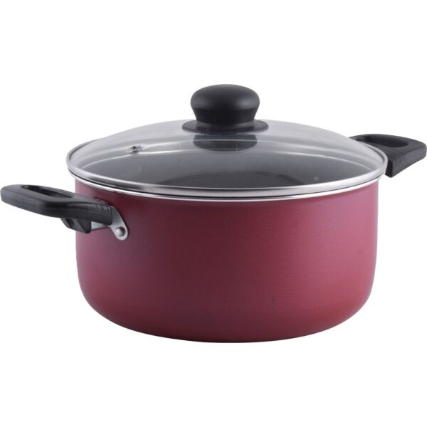 Olla 20 Cm. Estela Antiadh. T/V - Rojo